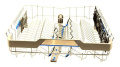 Dish Basket - 12976000013151 Upper Basket Assembly [Midea]
